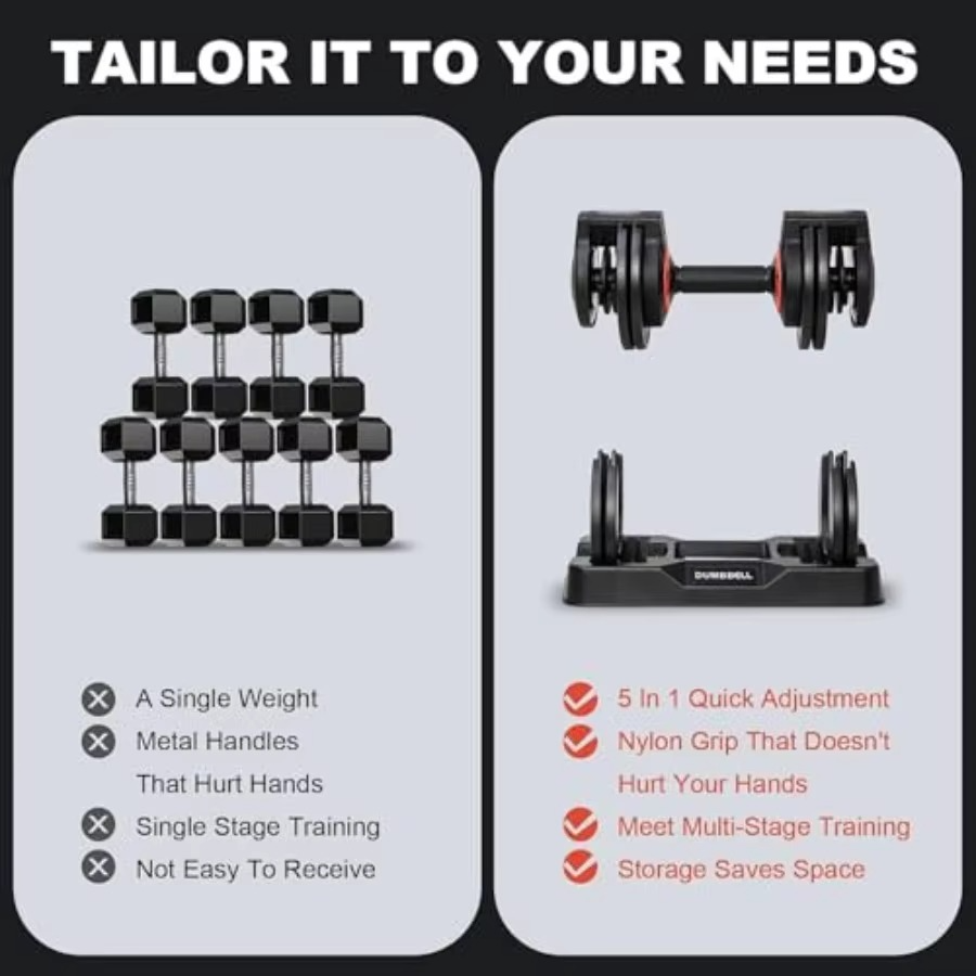 55LB Pair, Adjustable